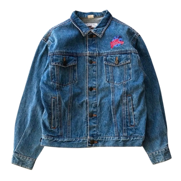 Planet Hollywood 1991 Denim Jean Jacket Vintage - Picture 4 of 7